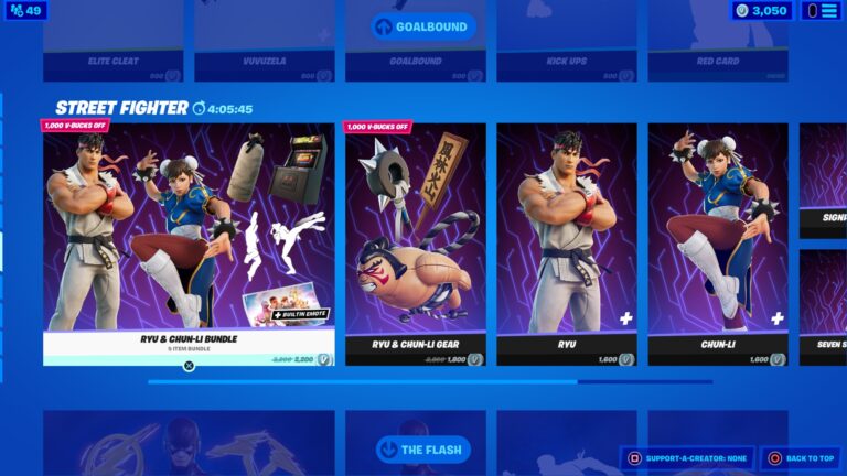 【Fortnite】So I Bought the Ryu & Chun-Li Bundle | RoKtheReaper.com